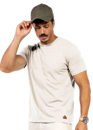 Decoy - Camiseta Fitness Masculina Bege - DECOY