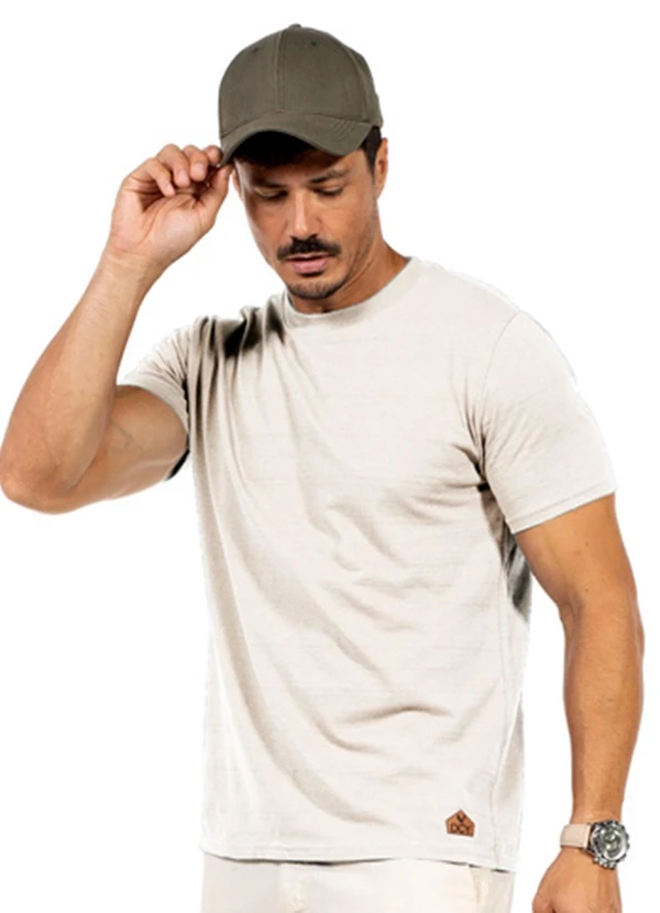 Decoy - Camiseta Fitness Masculina Bege