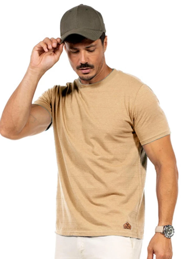 Decoy - Camiseta Fitness Masculina Bege