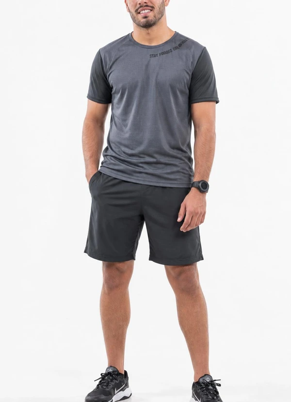 Decoy - Camiseta Fitness Masculina Cinza