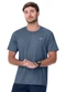 Zee Rucci - Camiseta Fitness Masculina Lisa Verde Alcaparra - variação: Azul Índigo