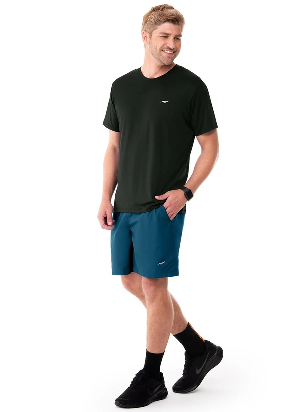 Zee Rucci - Camiseta Fitness Masculina Lisa Preto 2