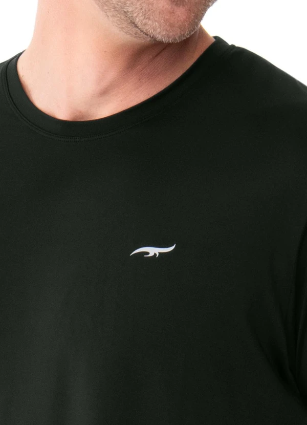 Zee Rucci - Camiseta Fitness Masculina Lisa Preto 3