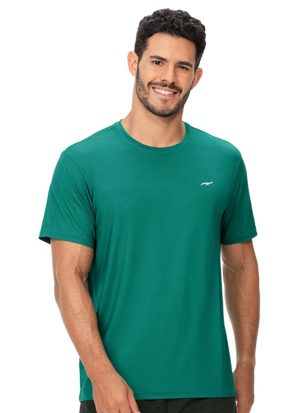 Zee Rucci - Camiseta Fitness Masculina Lisa Verde