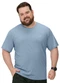 Zee Rucci - Camiseta Fitness Masculina Plus Lisa Verde - variação: Azul Claro
