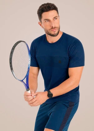 Endorfina - Camiseta Masculina Action Dry Azul - ENDORFINA
