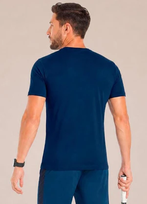 Endorfina - Camiseta Masculina Action Dry Azul - ENDORFINA