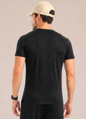 Endorfina - Camiseta Masculina Action Dry Preto - ENDORFINA