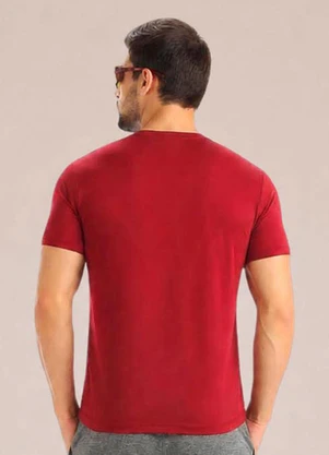 Endorfina - Camiseta Masculina Action Dry Vermelho - ENDORFINA