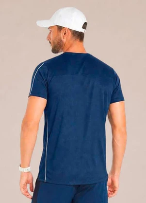 Endorfina - Camiseta Masculina Fit Square Azul - ENDORFINA