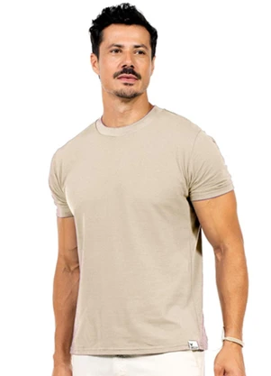 Decoy - Camiseta Masculina Fitness Bege - DECOY