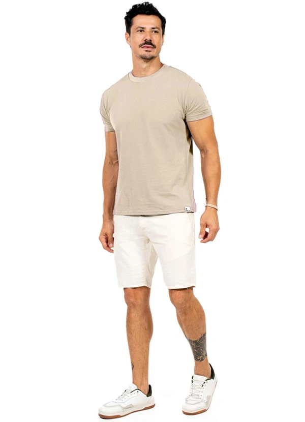 Decoy - Camiseta Masculina Fitness Bege 2