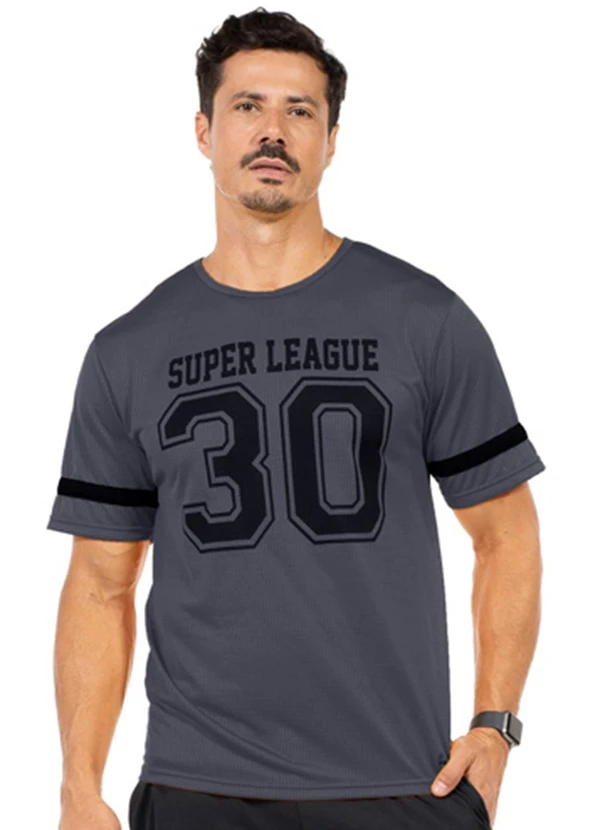 Decoy - Camiseta Masculina Fitness Cinza