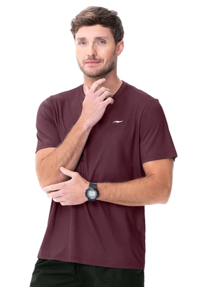 Zee Rucci - Camiseta Masculina Lisa Vermelho Bordeaux - ZEE RUCCI