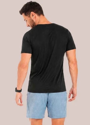 Endorfina - Camiseta Masculina Sweat Dry Preto - ENDORFINA