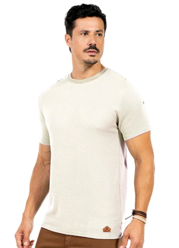 Decoy - Camiseta Masculina Térmica Off White