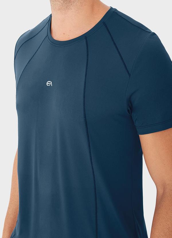 Enfim - Camiseta Masculina Uv50+ Active Azul 3