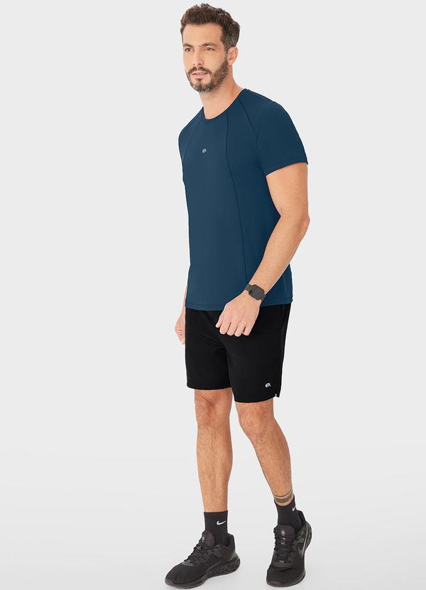 Enfim - Camiseta Masculina Uv50+ Active Azul 4