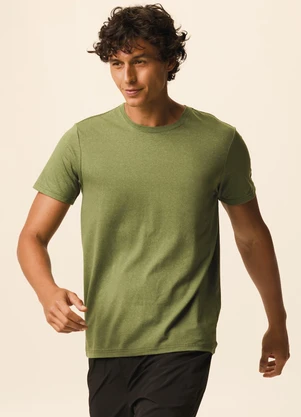 Malwee - Camiseta Slim Anti Odor Active Verde Musgo - MALWEE