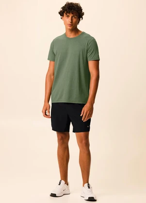 Malwee - Camiseta Slim Anti Odor Active Verde Musgo - MALWEE