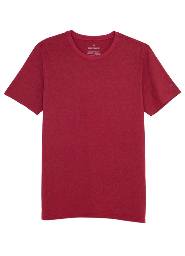 Malwee - Camiseta Slim Anti Odor Active Vermelho