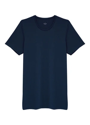 Malwee - Camiseta Slim Dry Fit Active Azul Marinho - MALWEE