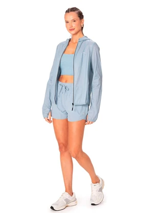 Malwee - Jaqueta Corta Vento Active Azul Pastel - MALWEE