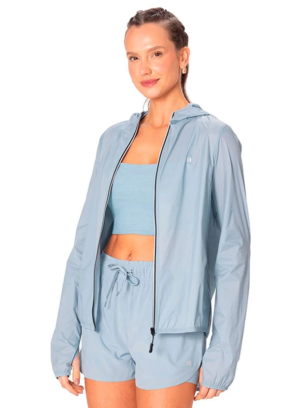 Malwee - Jaqueta Corta Vento Active Azul Pastel