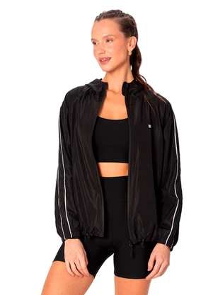 Malwee - Jaqueta Corta Vento Easy Care Active Preto - MALWEE