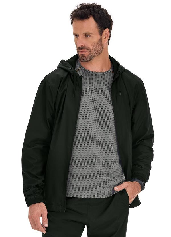 Zee Rucci - Jaqueta Corta-Vento Preto 1