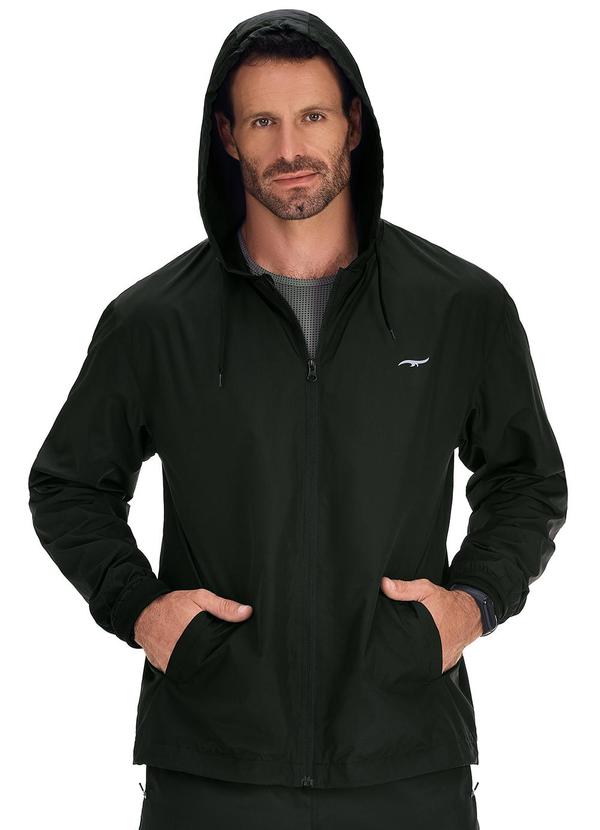 Zee Rucci - Jaqueta Corta-Vento Preto 2