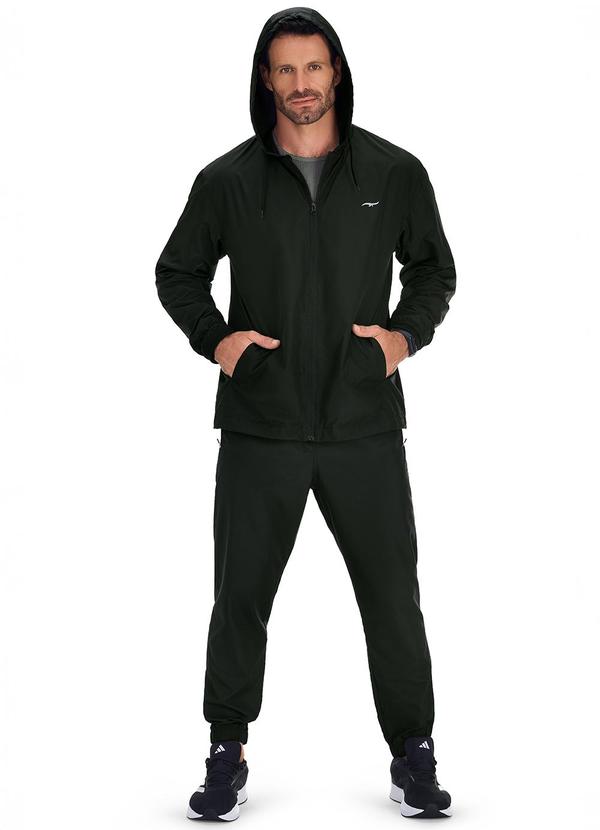 Zee Rucci - Jaqueta Corta-Vento Preto 3