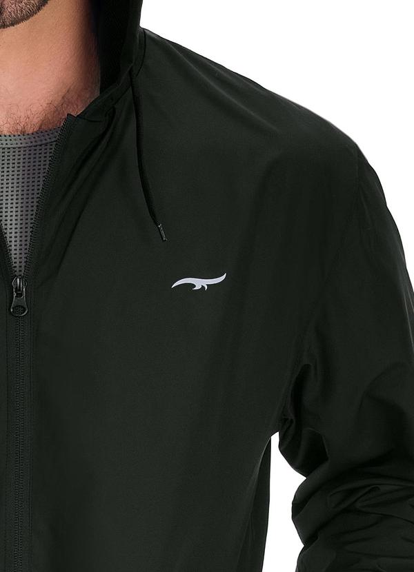 Zee Rucci - Jaqueta Corta-Vento Preto 5