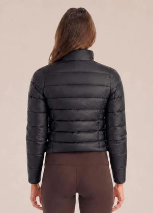 Endorfina - Jaqueta Feminina Microfibra Preto - ENDORFINA