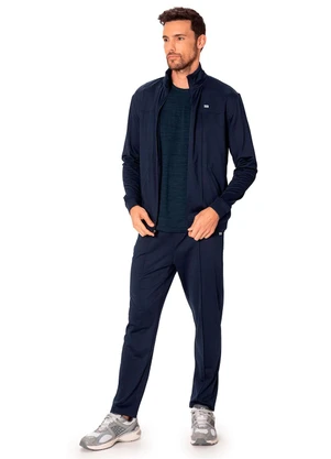 Malwee - Jaqueta Masculina Reta Agasalho Active Azul - MALWEE