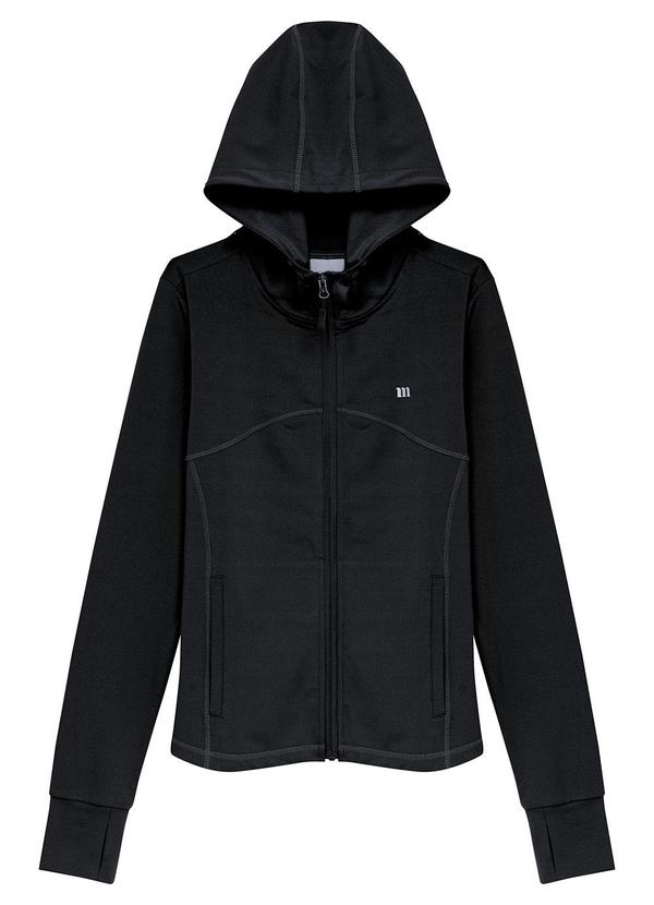 Jaqueta Slim Double Jersey Active Preto - Malwee