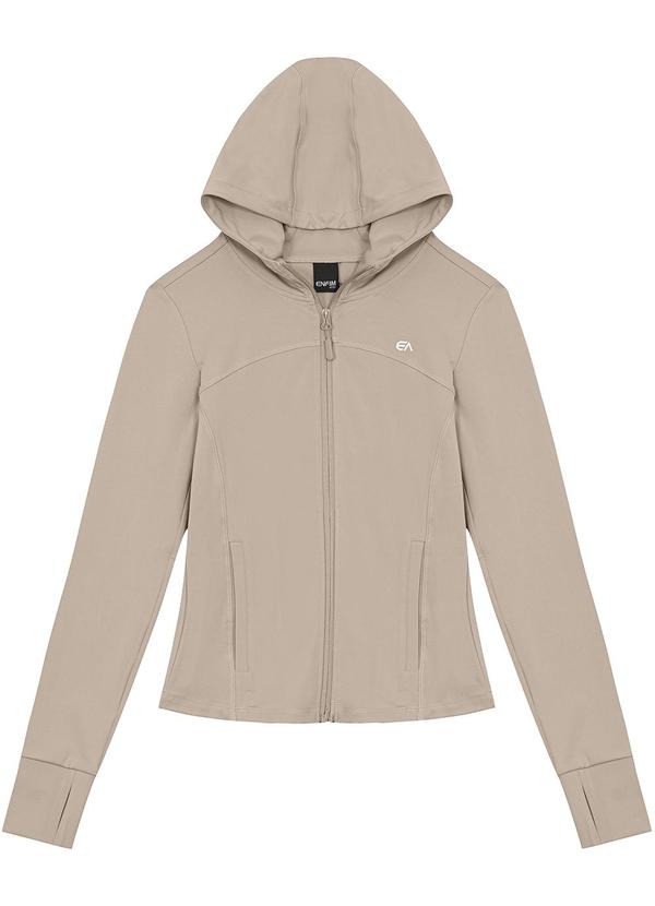 Enfim - Jaqueta Slim Feminina Active Bege