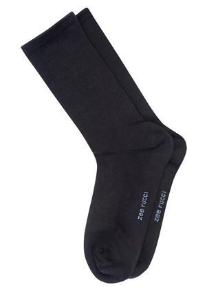 Zee Rucci - Meia Cano Alto Preto - ZEE RUCCI