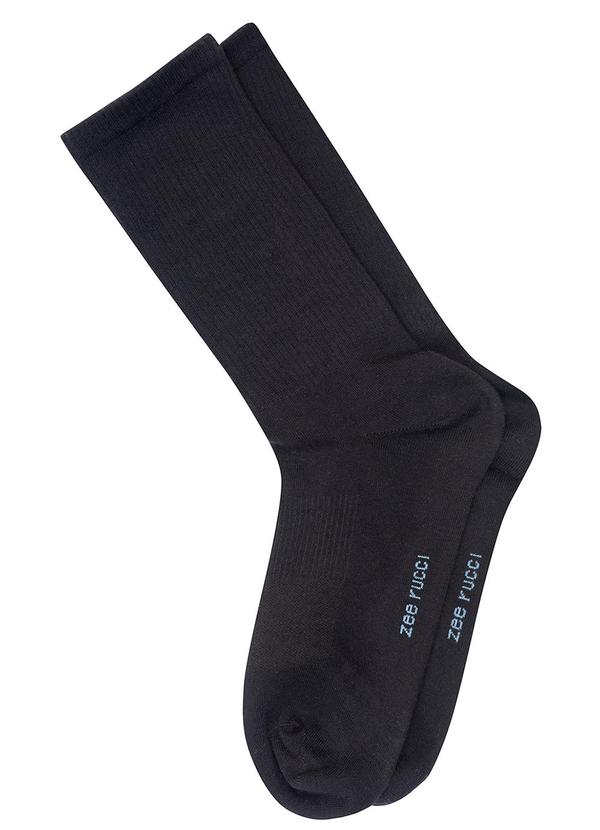 Zee Rucci - Meia Cano Alto Preto
