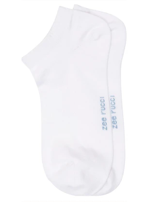 Zee Rucci - Meia Cano Invisível Branco - ZEE RUCCI