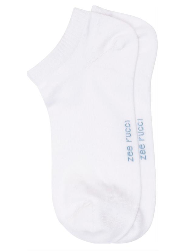 Zee Rucci - Meia Cano Invisível Branco