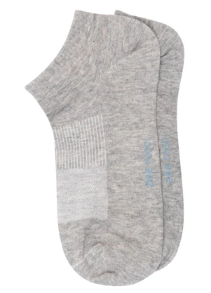 Zee Rucci - Meia Cano Invisível Cinza - ZEE RUCCI