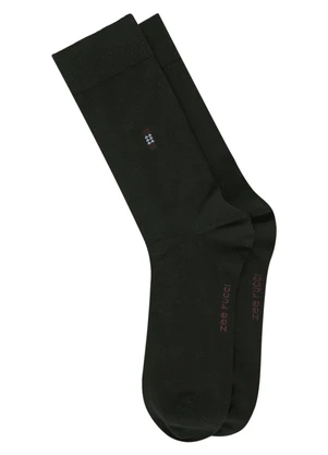 Zee Rucci - Meia Casual Cano Alto Preto - ZEE RUCCI