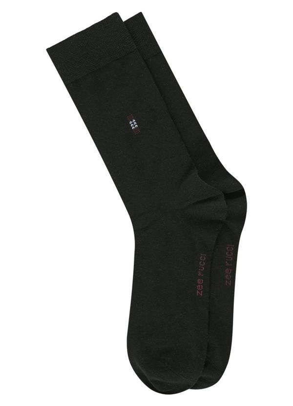 Zee Rucci - Meia Casual Cano Alto Preto