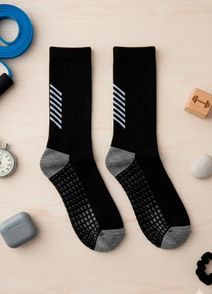 Dukali - Meia de Futebol Pro Socks Preto - DUKALI
