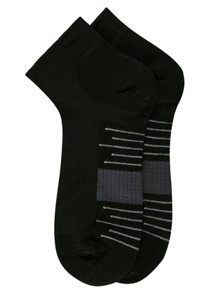 Zee Rucci - Meia Esportiva Cano Curto Preto - ZEE RUCCI