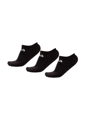 Fila - Tripack Unisex Cano Curto Preto - FILA