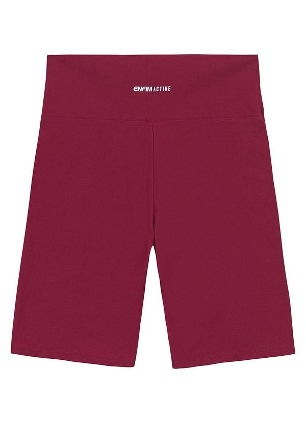 Enfim - Bermuda Uv Feminina Plus Active Bordo 2
