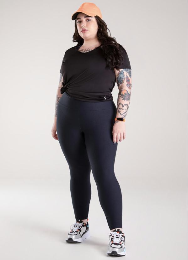 Enfim - Blusa Ampla Dry Active Preto 2