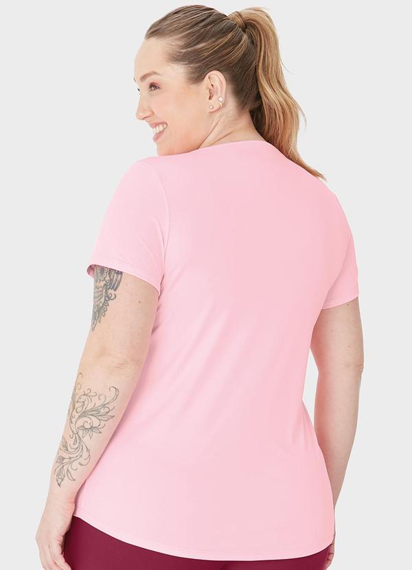 Enfim - Blusa Ampla Dry Plus Active Rosa 2